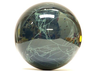 Black Obsidian Cobweb Sphere 130mm